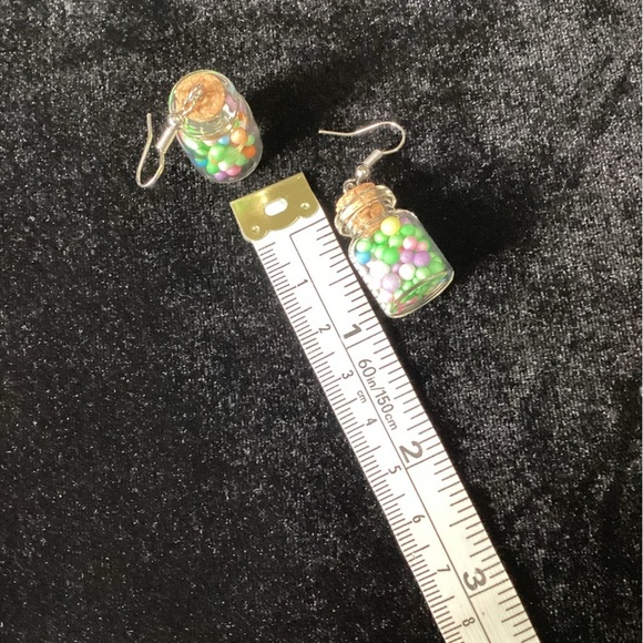 Cute Drop Earrings Candy Jar - New -#135EP1‎ - Picture 4 of 4